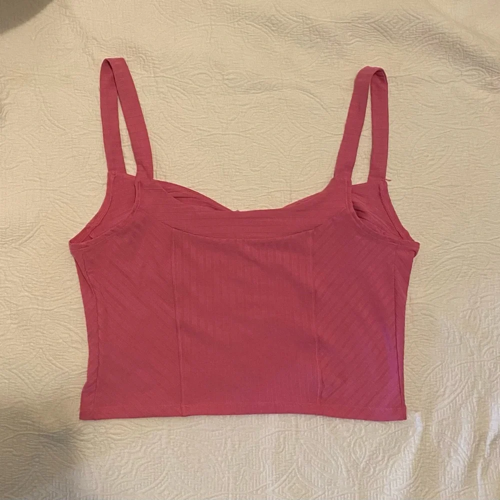 Pink Ribbed Top by Intimately - Picture 3 of 3